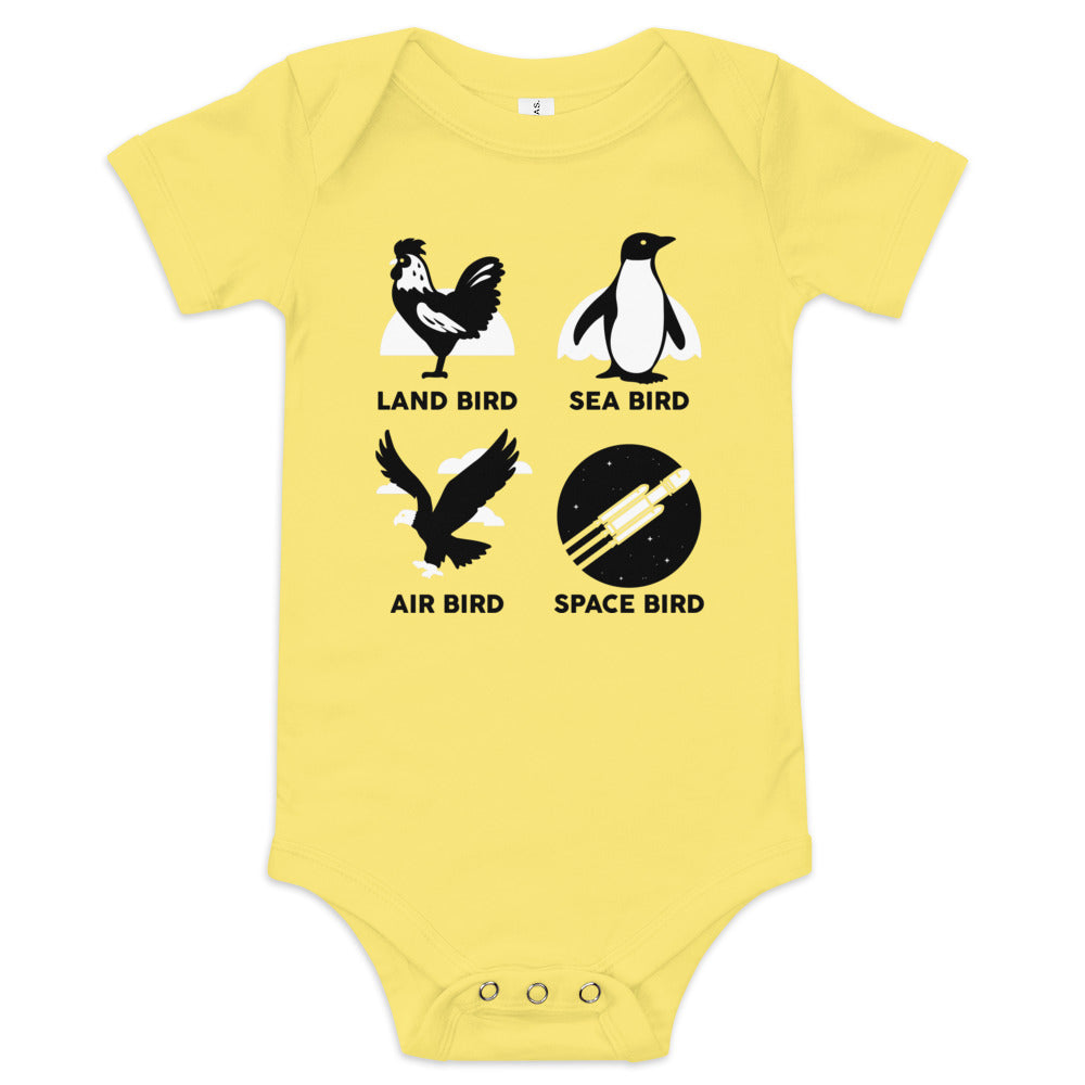 Types Of Birds Kid's Onesie