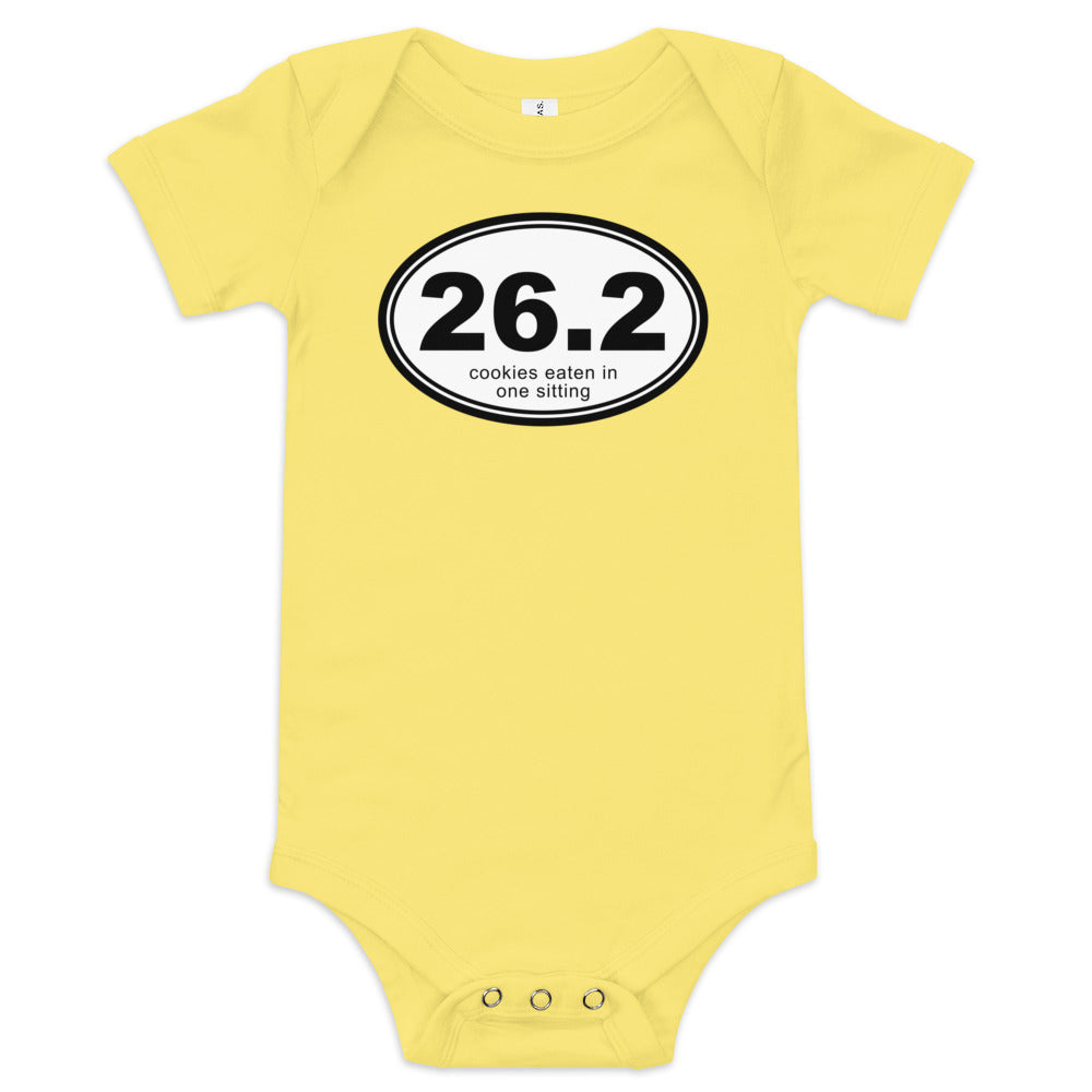 26.2 Cookies Eaten In One Sitting Kid's Onesie