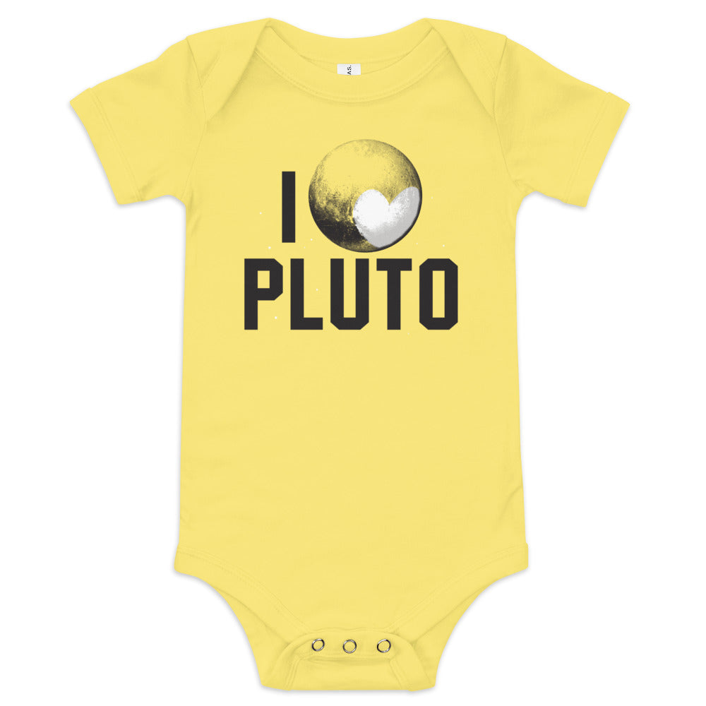 I Heart Pluto Kid's Onesie