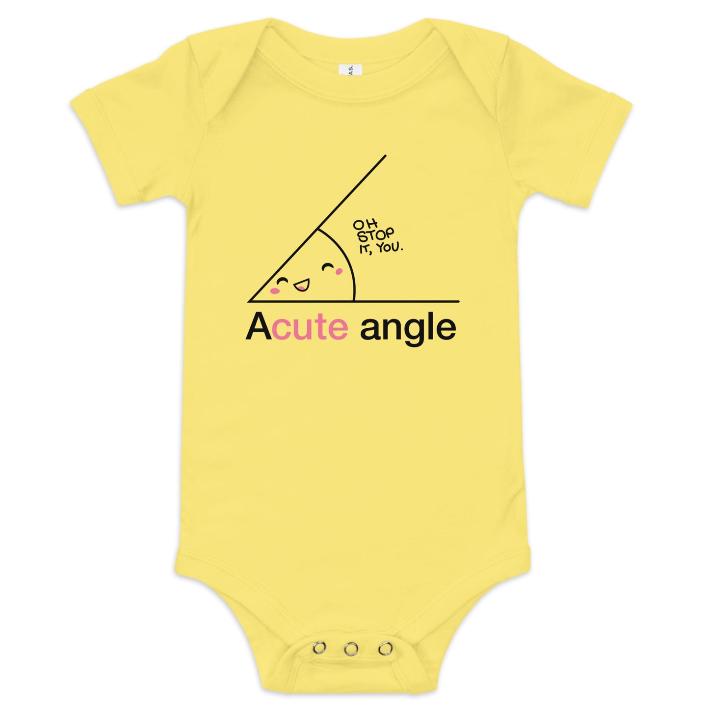 Acute Angle Kid's Onesie