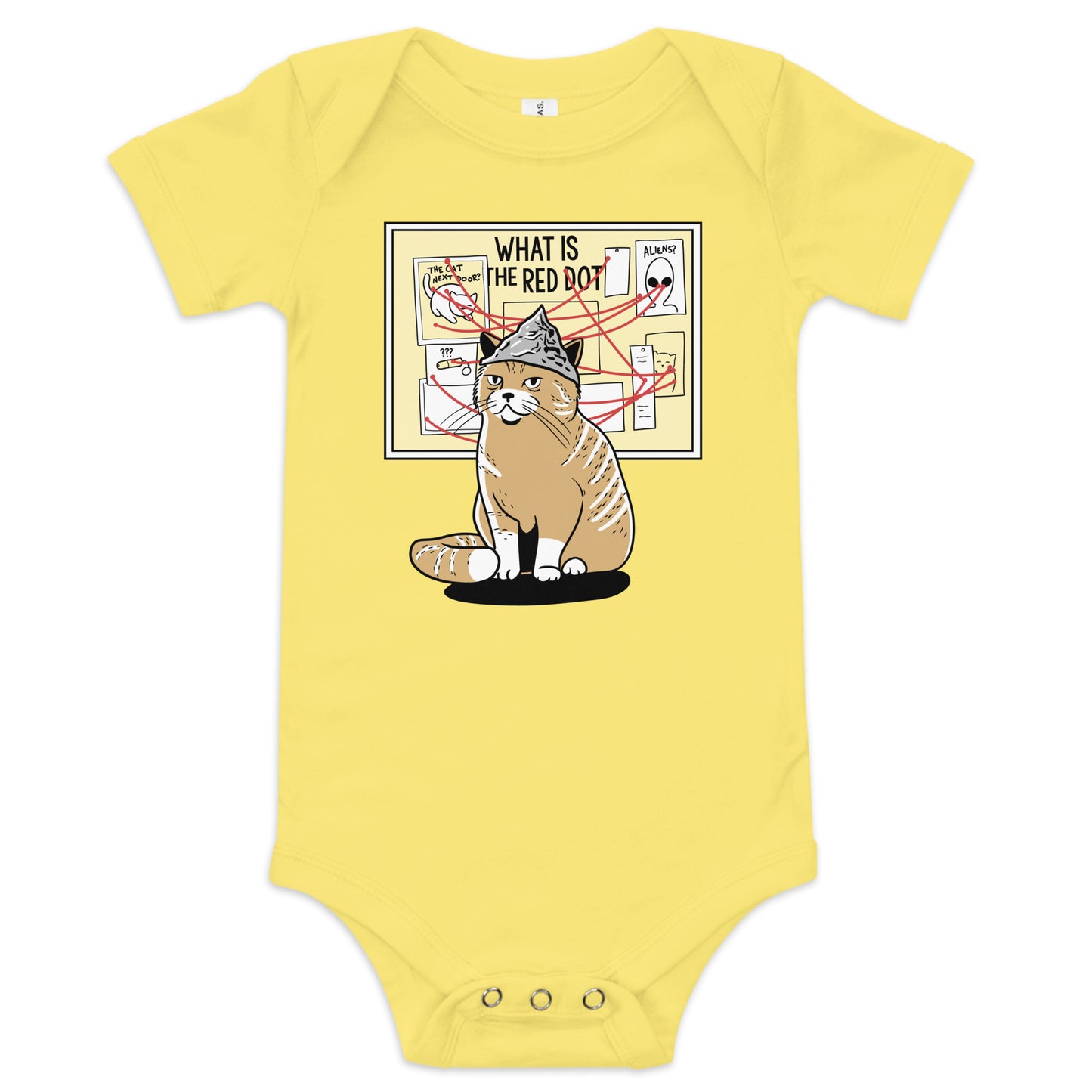 What Is The Red Dot? Kid's Onesie