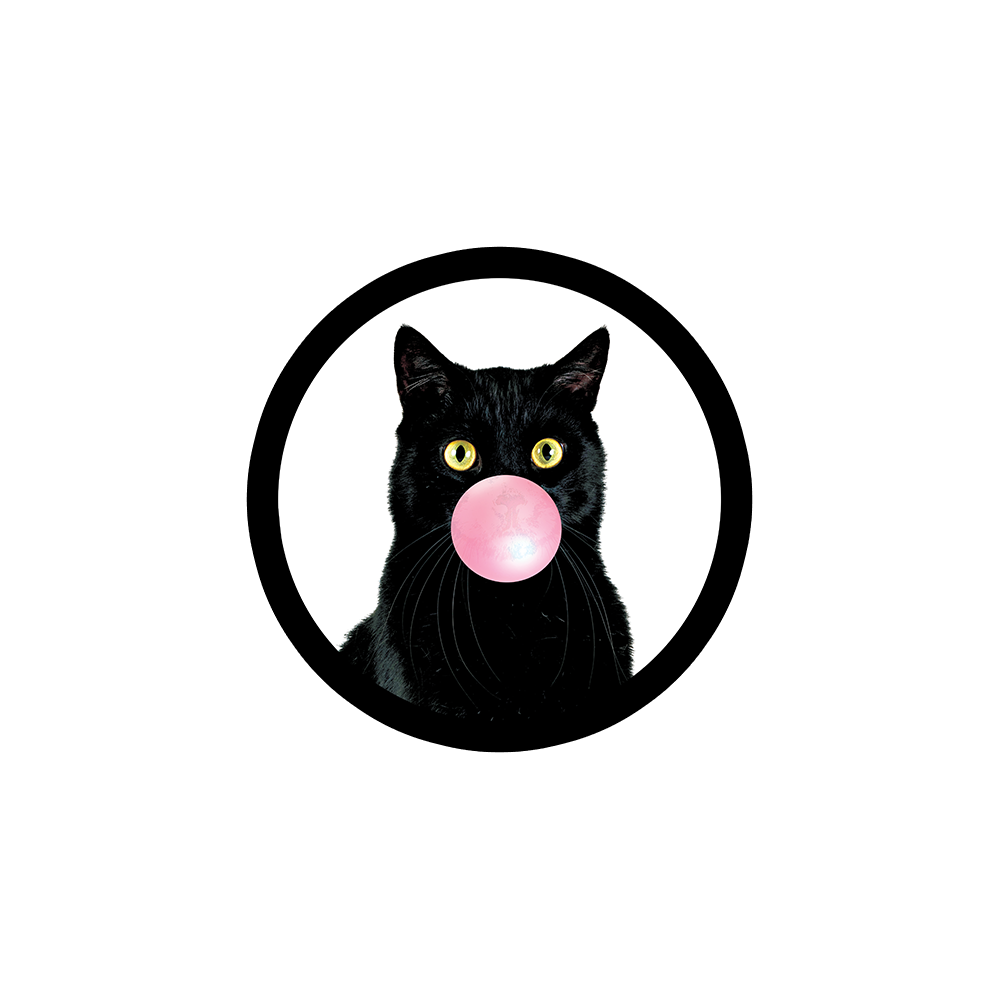 Bubble Cat Sticker