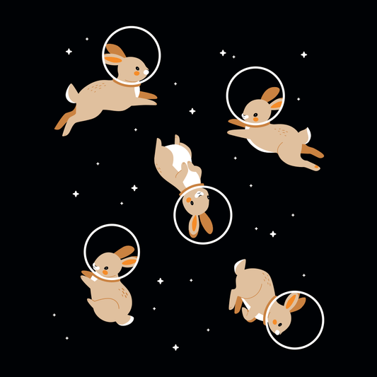Bunnies In Space