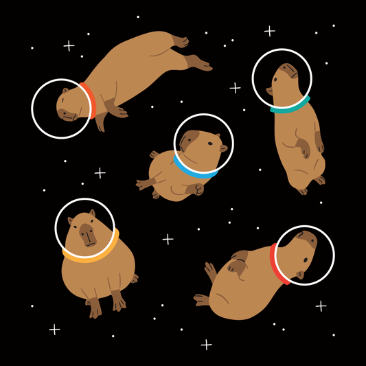 Capybaras In Space
