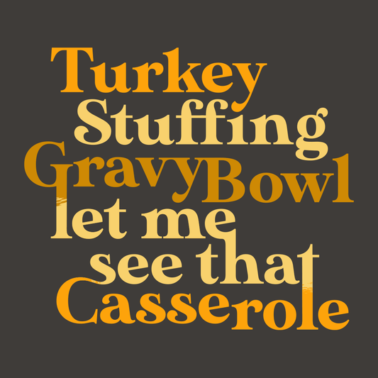 Turkey Stuffing Gravy Bowl