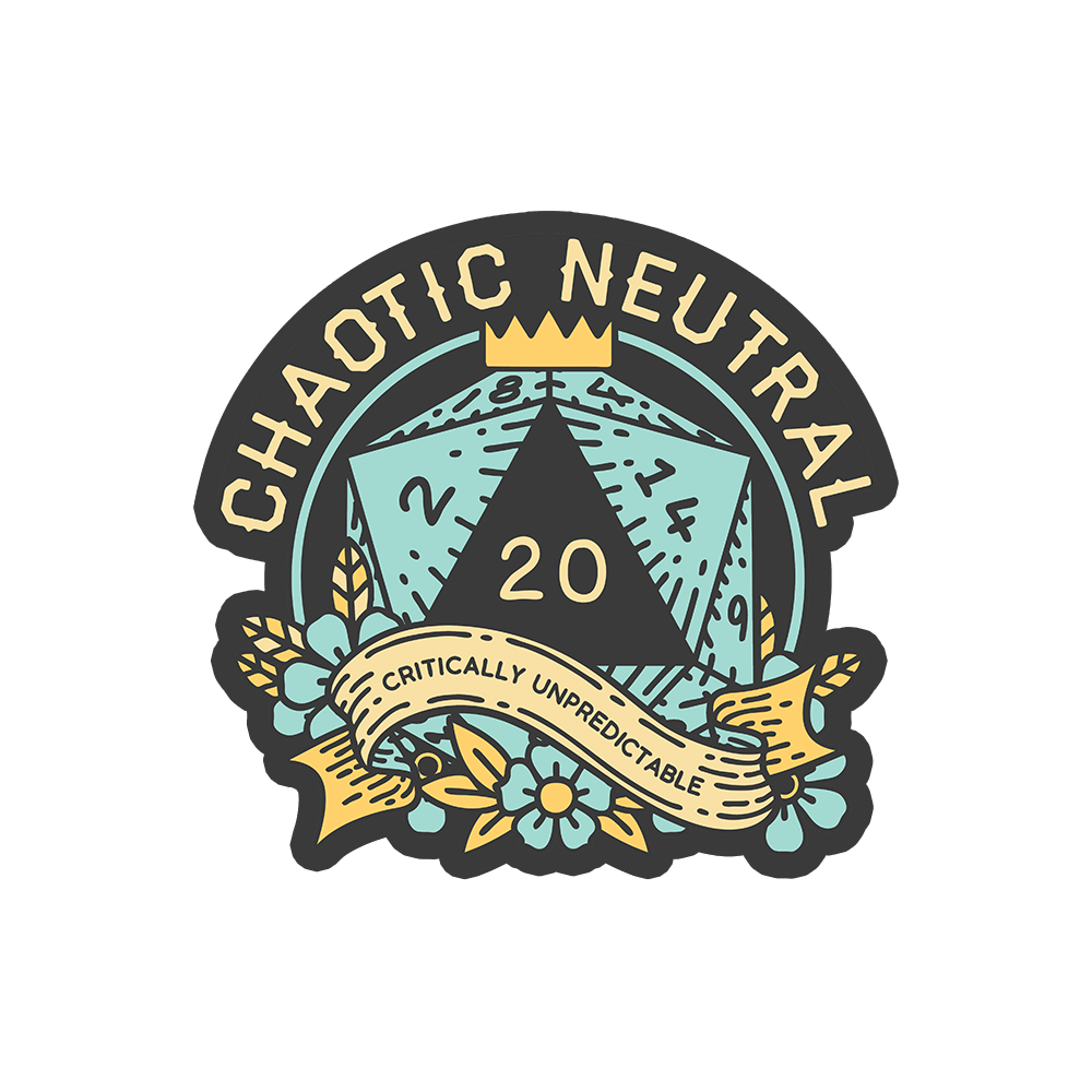 Chaotic Neutral Sticker