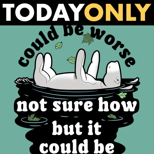 Could Be Worse Not Sure How But It Could Be Limited Edition Drop