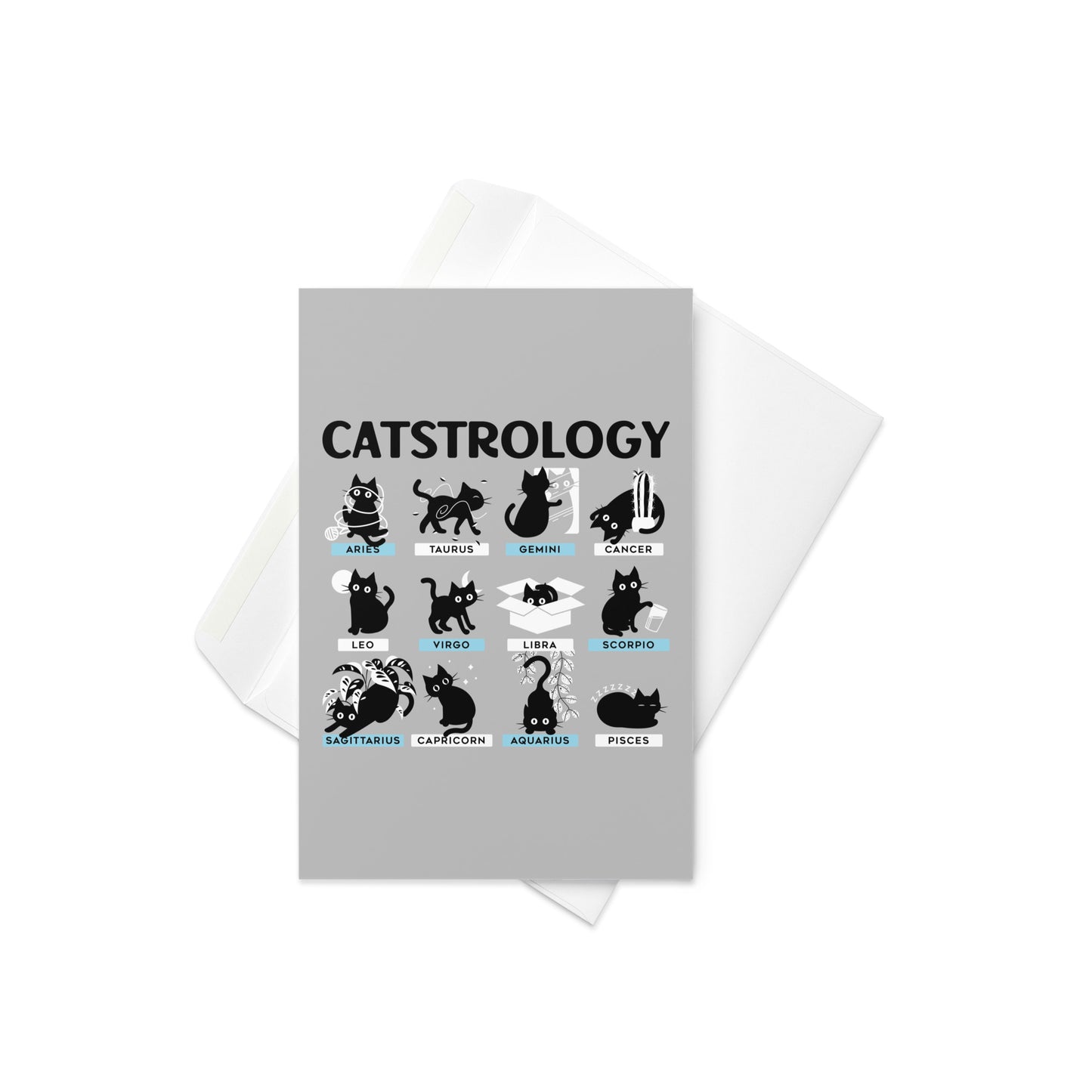 Catstrology Greeting Card