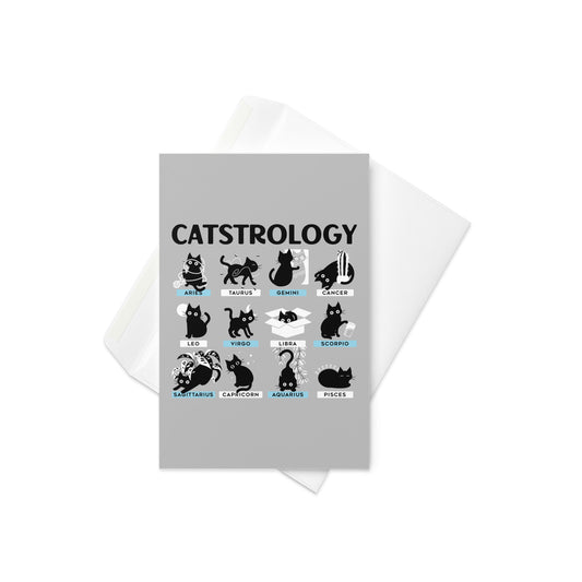 Catstrology Greeting Card