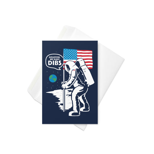 We Have Dibs Greeting Card