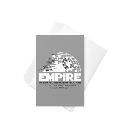 Empire Urban Regeneration Greeting Card
