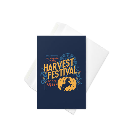 Wamapoke County Harvest Festival Greeting Card