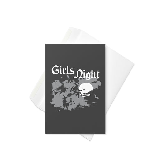 Girls Night Greeting Card