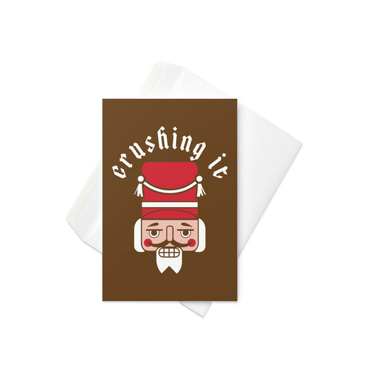 Crushing It Greeting Card