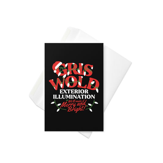Griswold Exterior Illumination Greeting Card