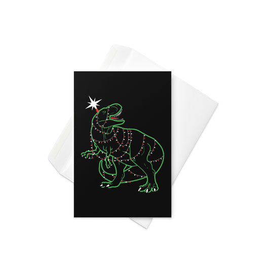 Tree Rex Greeting Card