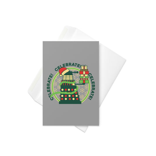 Celebrate! Celebrate! Celebrate! Greeting Card