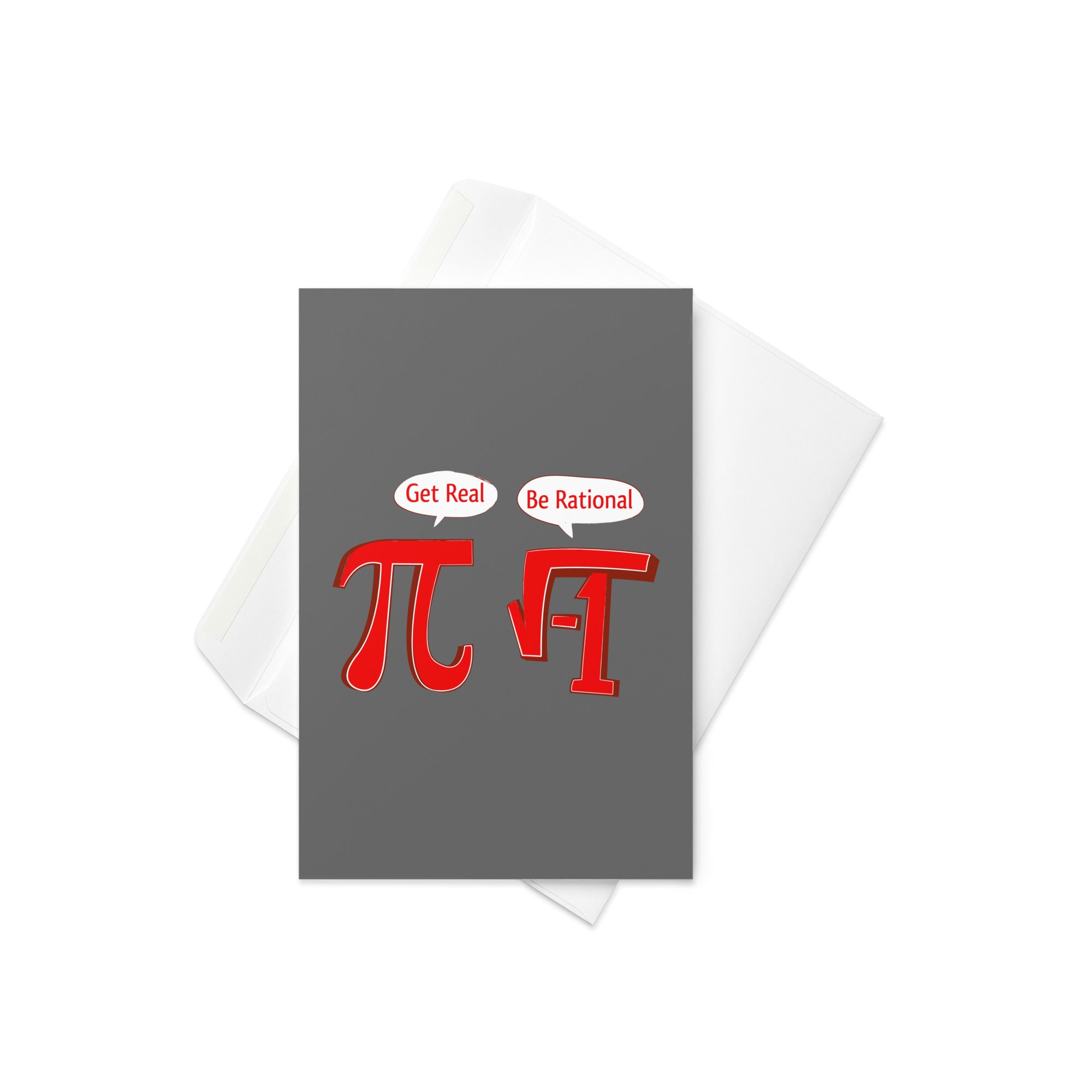 Pi Be Rational Greeting Card – SnorgTees.com