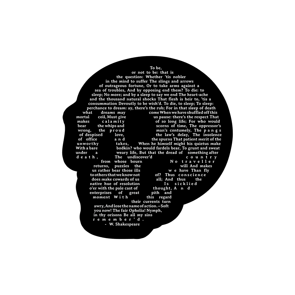 Hamlet Soliloquy Sticker
