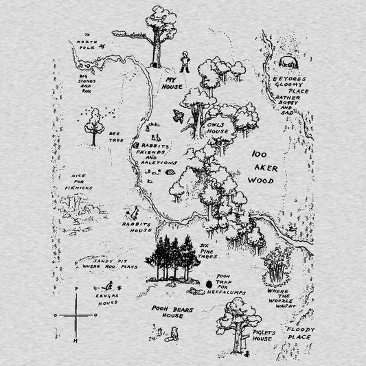 100 Acre Map