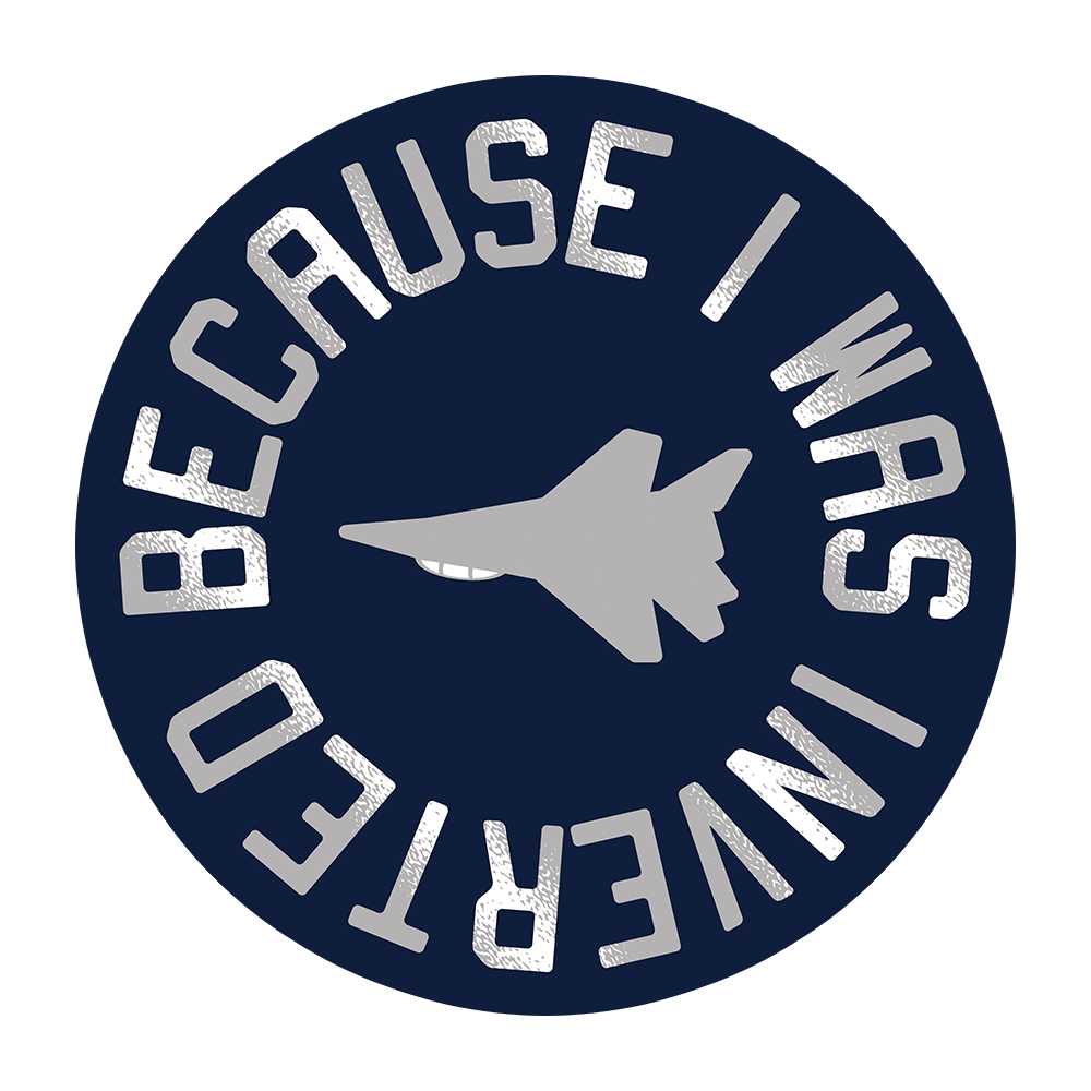 Because I Was Inverted Sticker