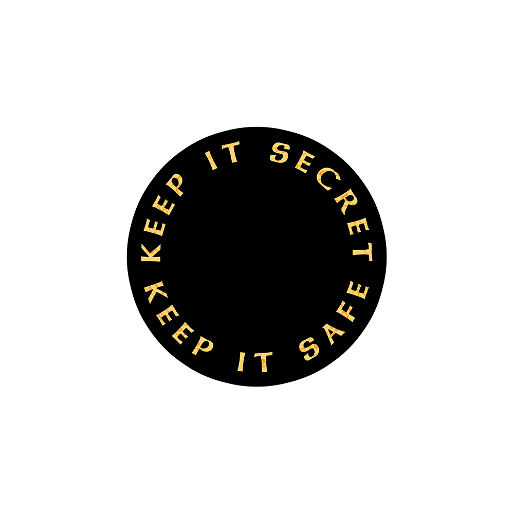 Keep It Secret Keep It Safe Sticker