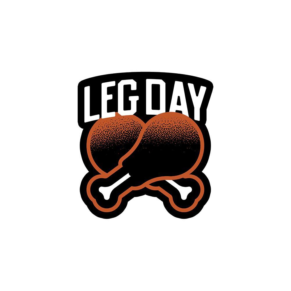 Leg Day Sticker