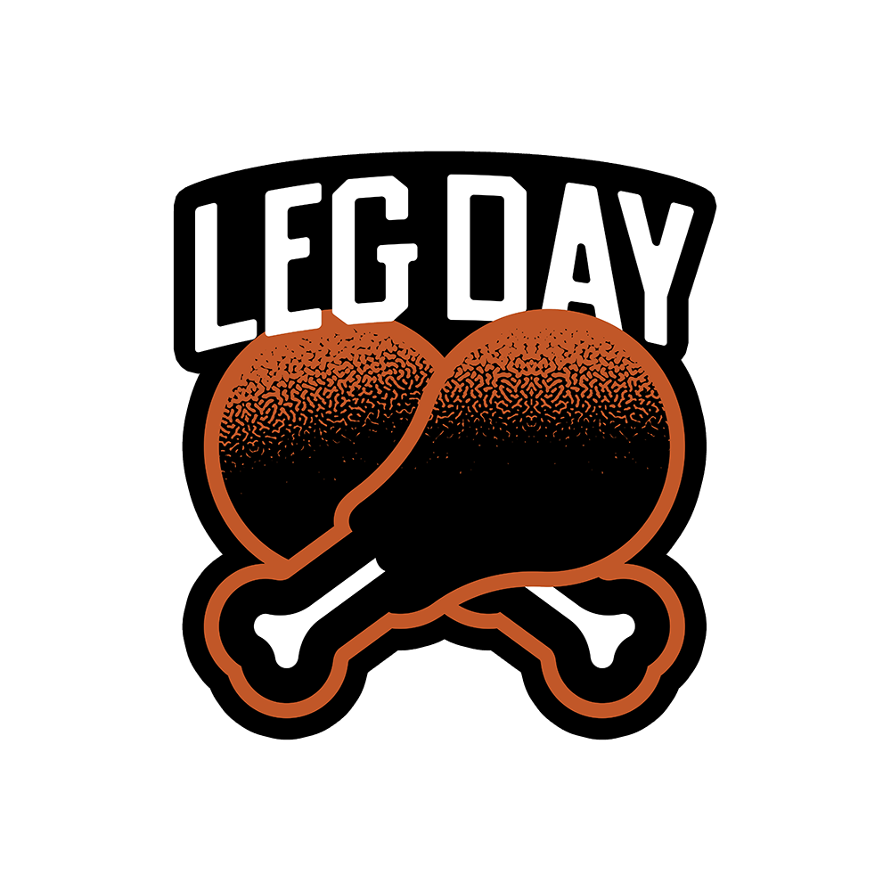 Leg Day Sticker