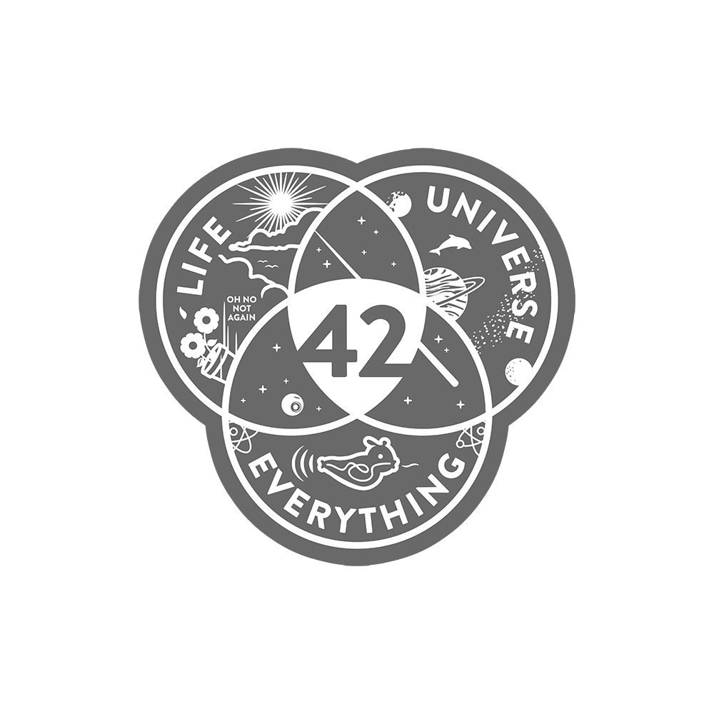 Life, Universe, Everything Sticker
