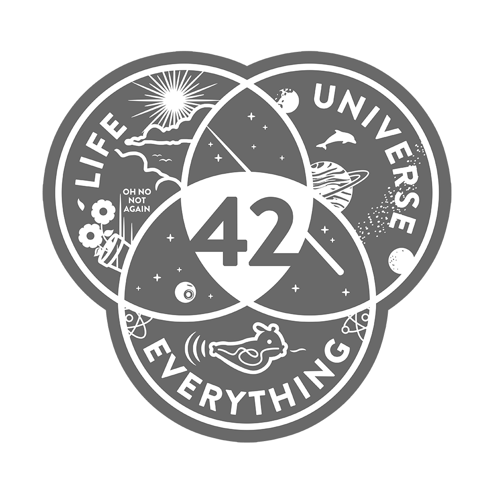 Life, Universe, Everything Sticker