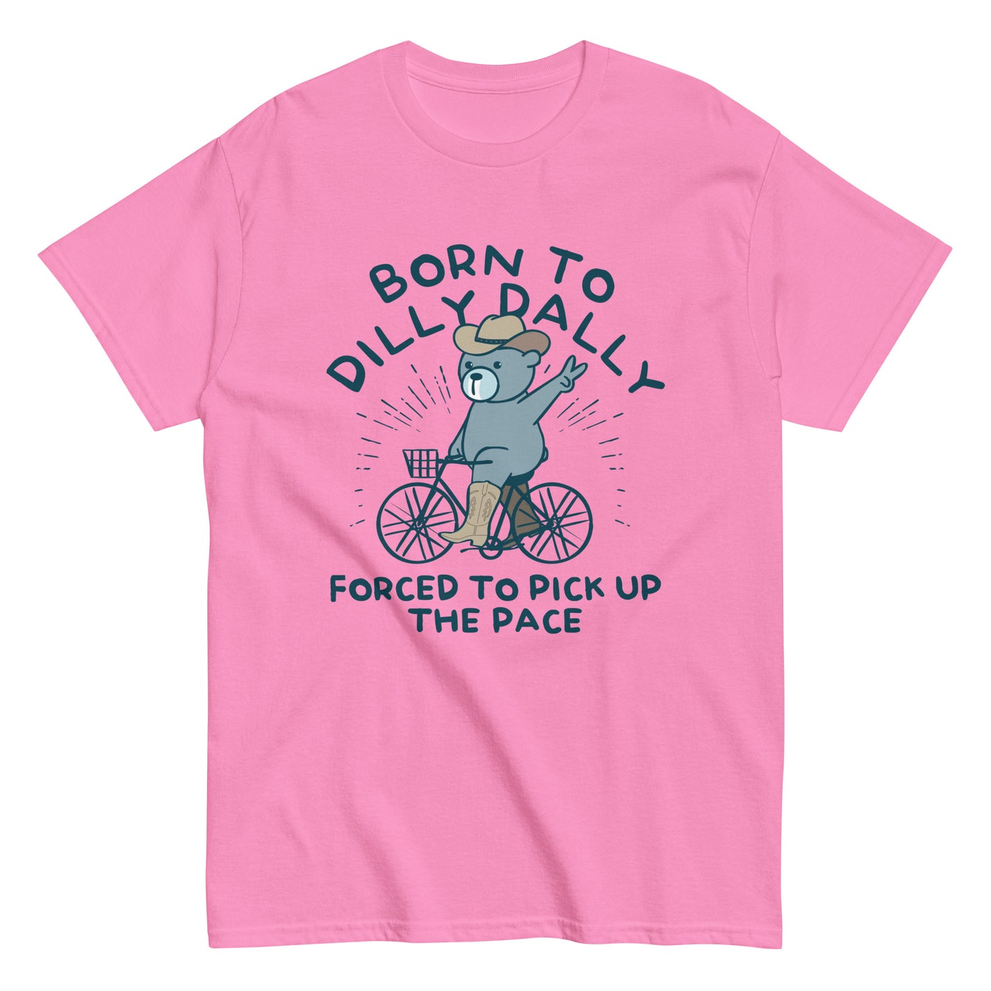 Literally Born to Dilly Dally Crop Tee main image 1
