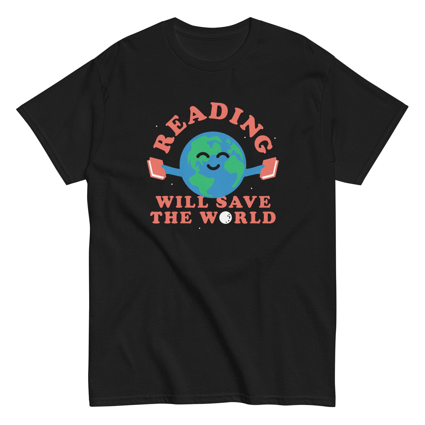 Reading Will Save The World Men's Classic Tee