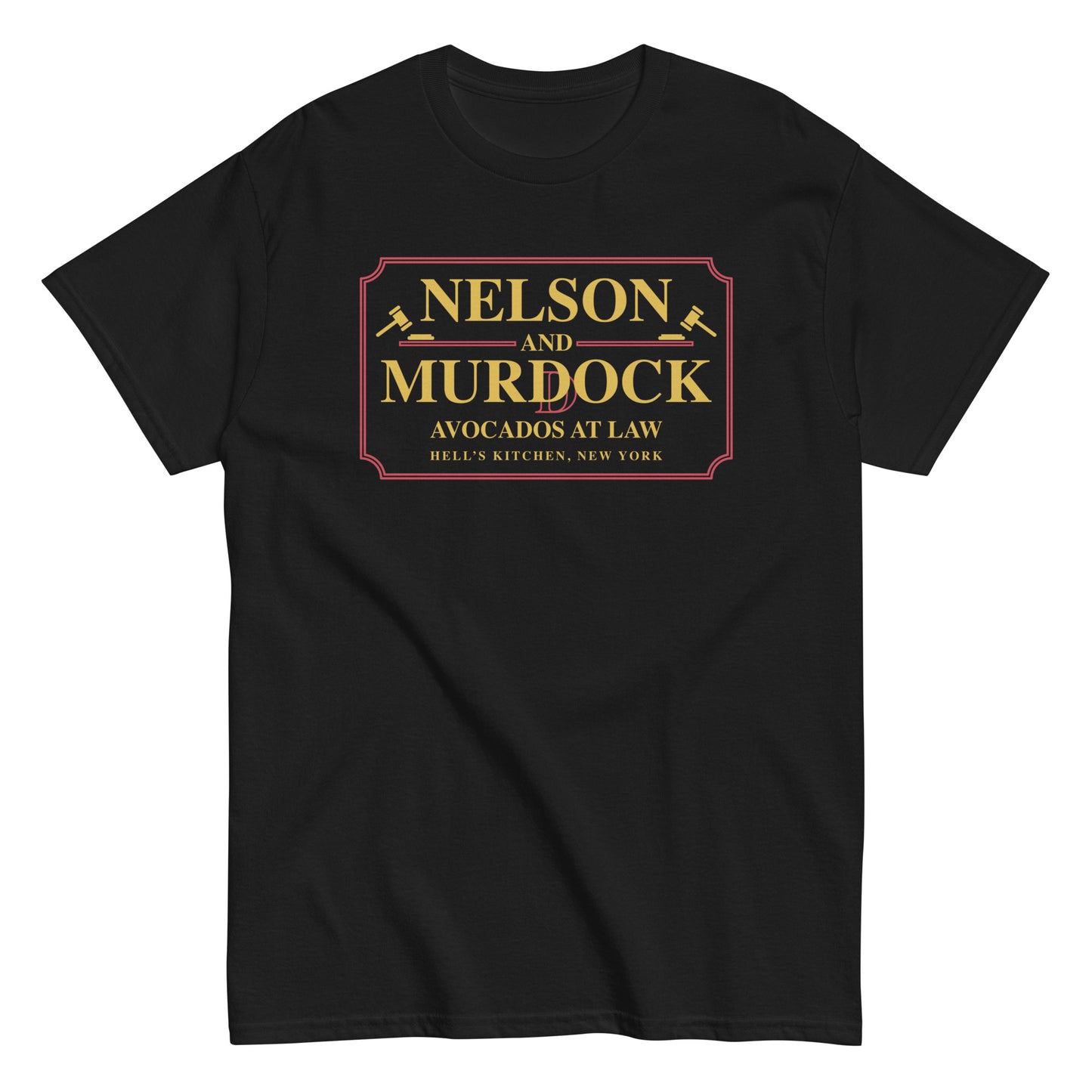 Nelson And Murdock Men's Classic Tee