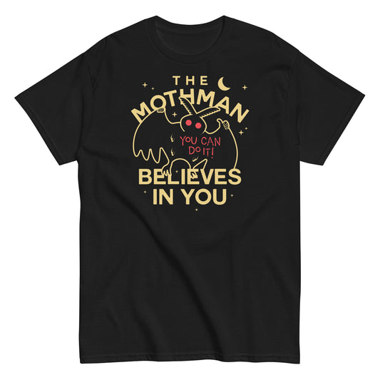The Mothman Believes In You Men's Classic Tee
