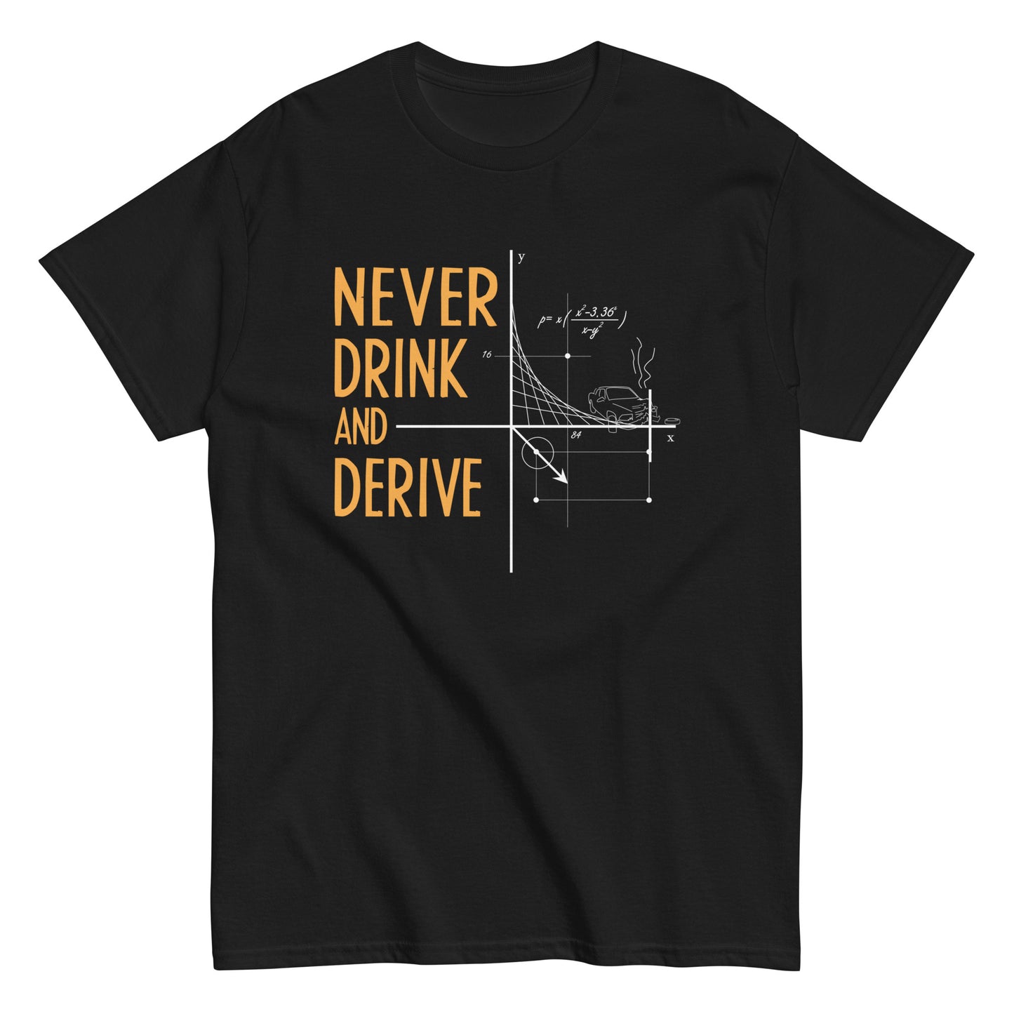 Never Drink and Derive Men's Classic Tee
