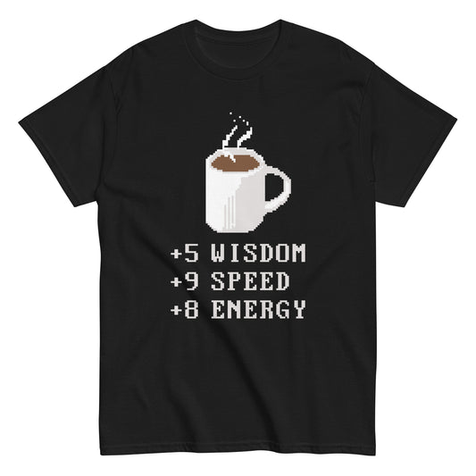 Coffee Plus To Stats Men's Classic Tee