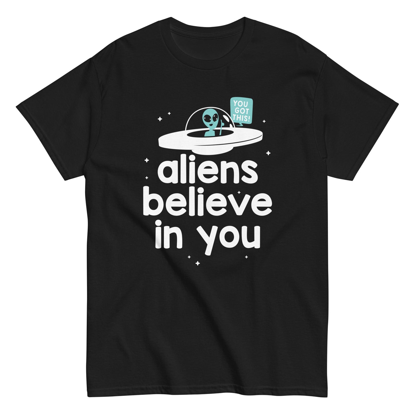Aliens Believe In You Men's Classic Tee