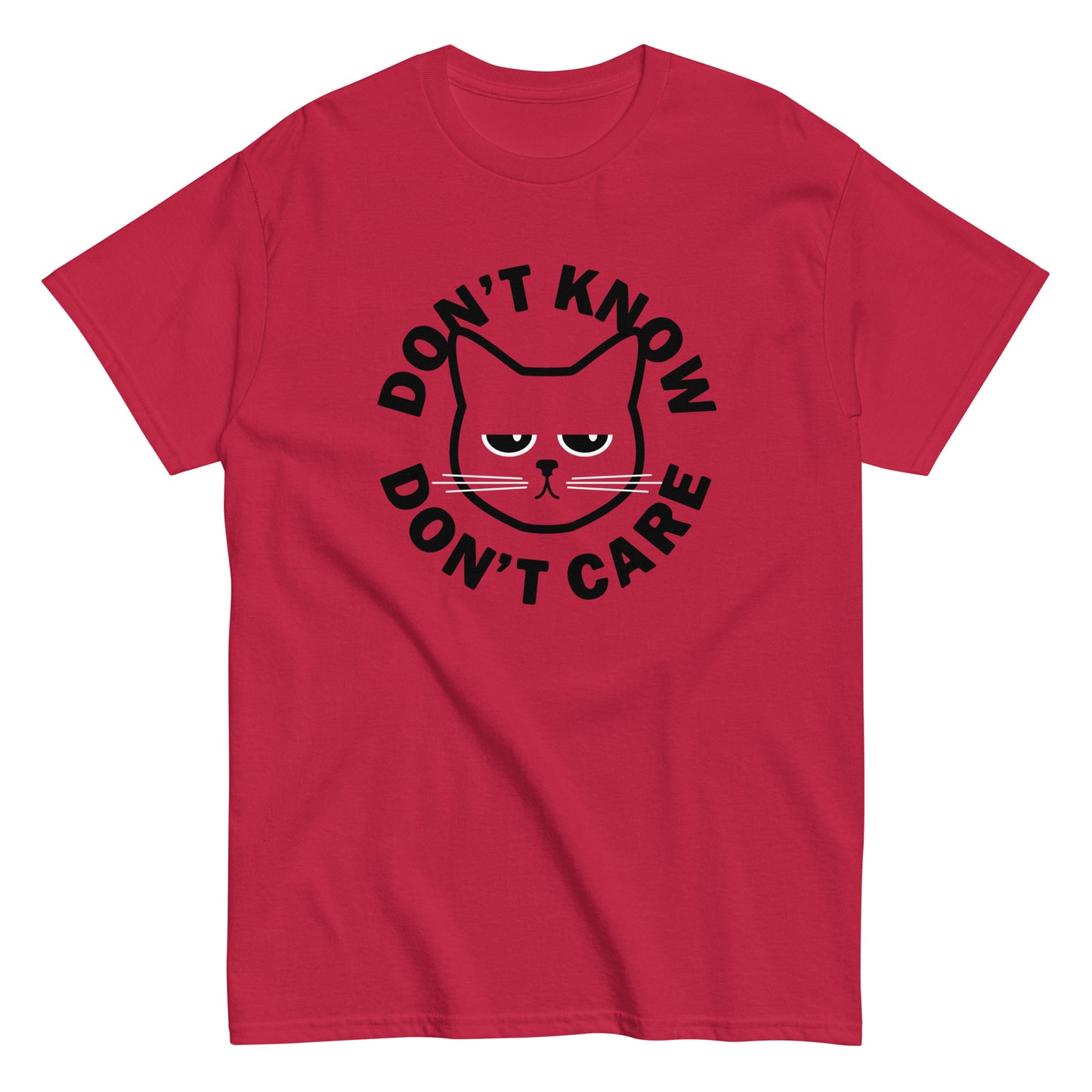 Don't Know Don't Care Men's Classic Tee