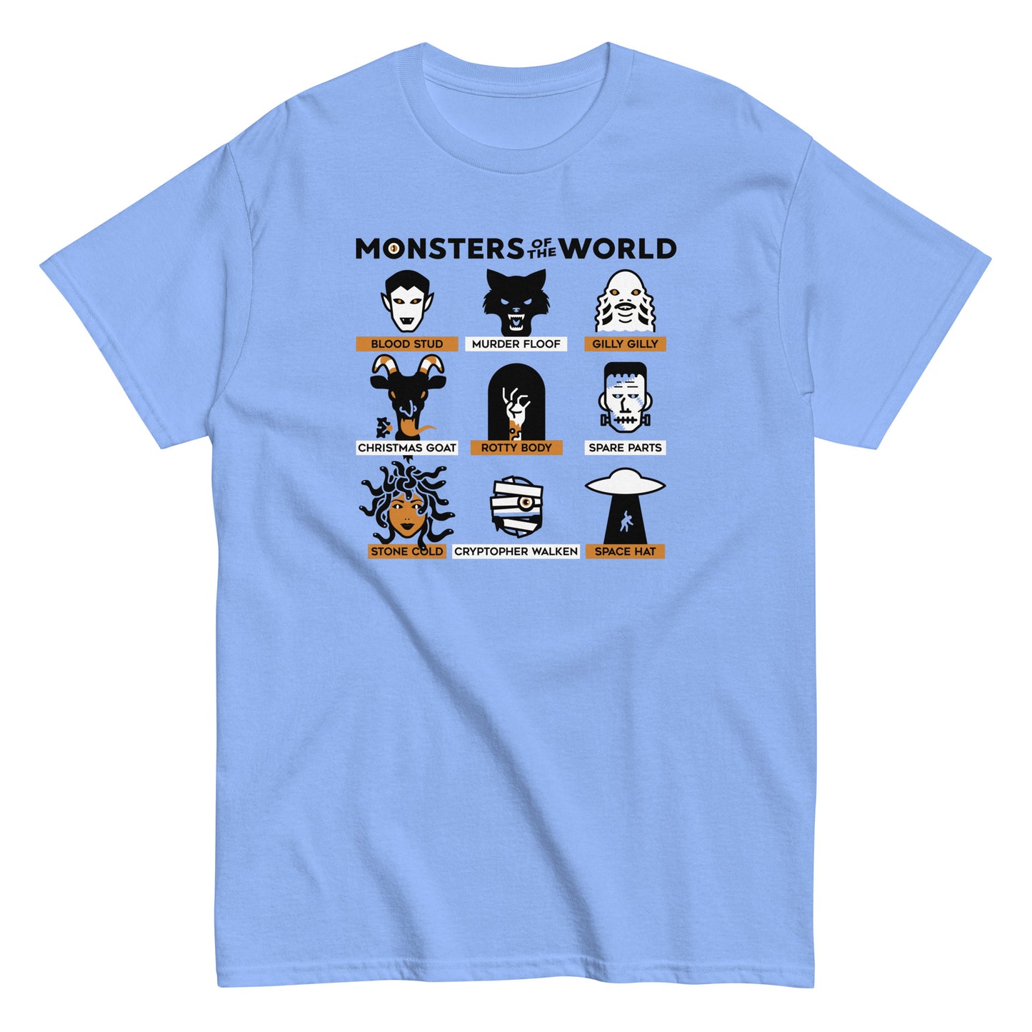 Monsters Of The World Men's Classic Tee
