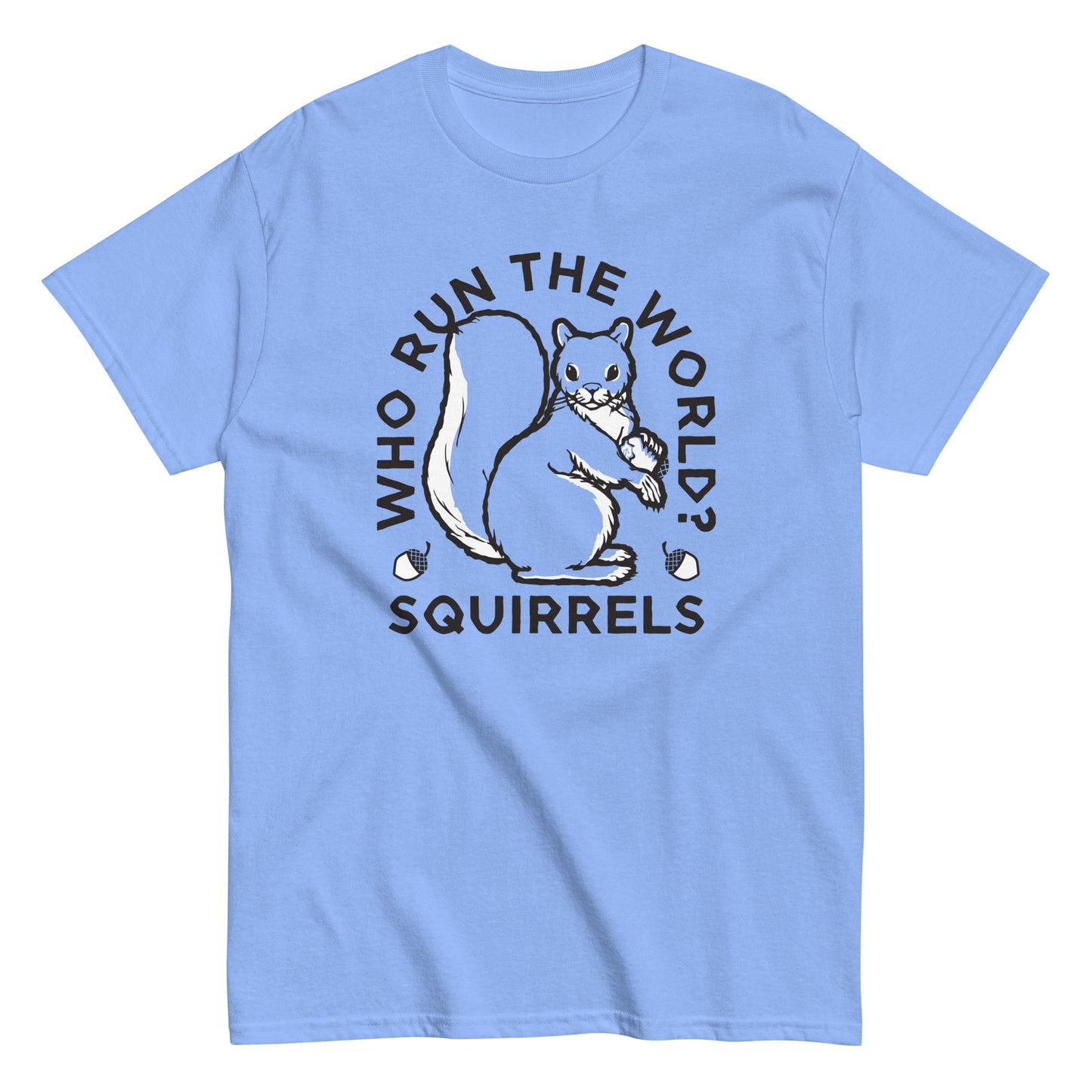 Who Run The World? Squirrels Men's Classic Tee