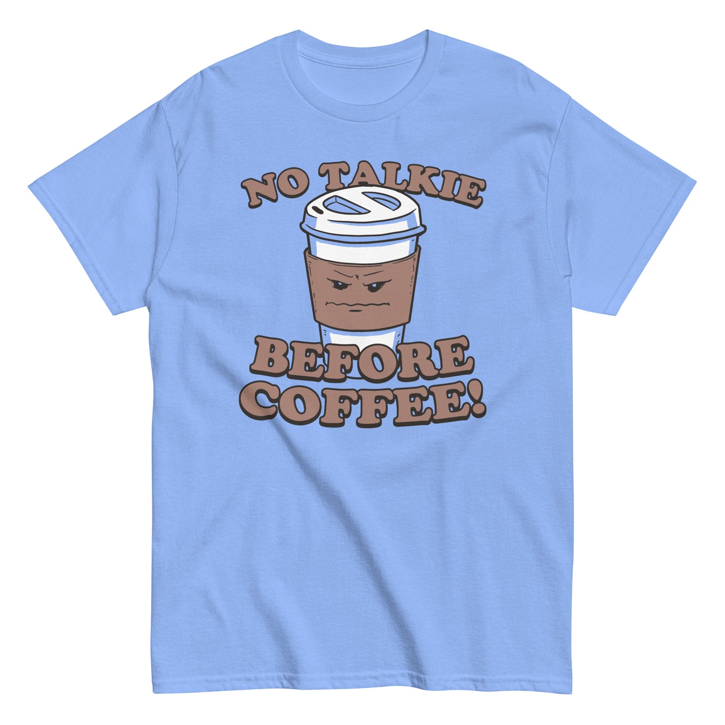 No Talkie Before Coffee! Men's Classic Tee
