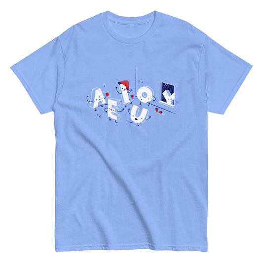 Vowel Party Time Men's Classic Tee