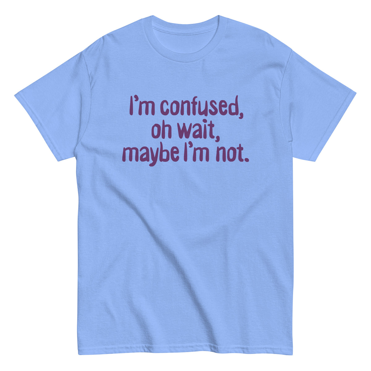 Snorg I'm Confused, Oh Wait Men's Classic Tee β SnorgTees.com