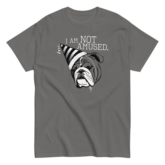I Am Not Amused Men's Classic Tee