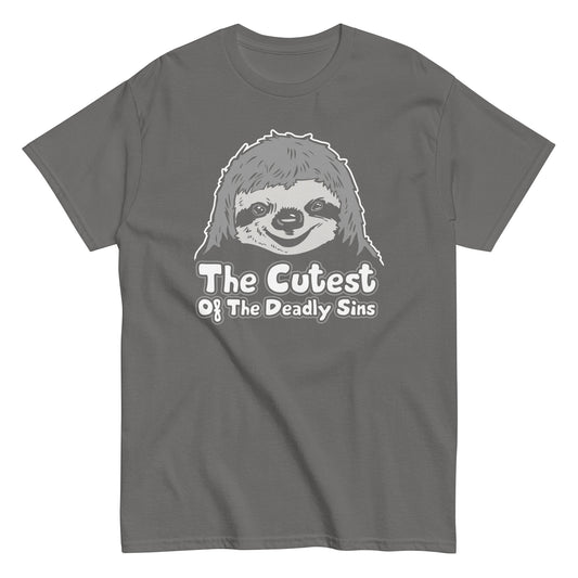 Sloth, The Cutest Of The Deadly Sins Men's Classic Tee
