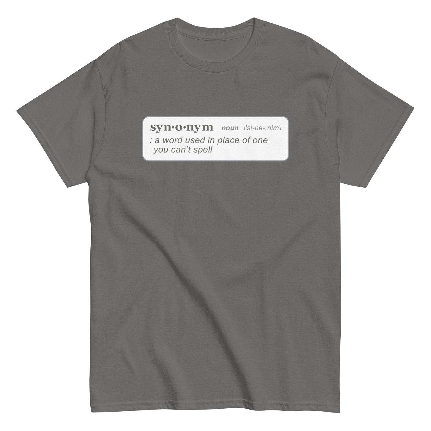 Synonym Definition Men's Classic Tee