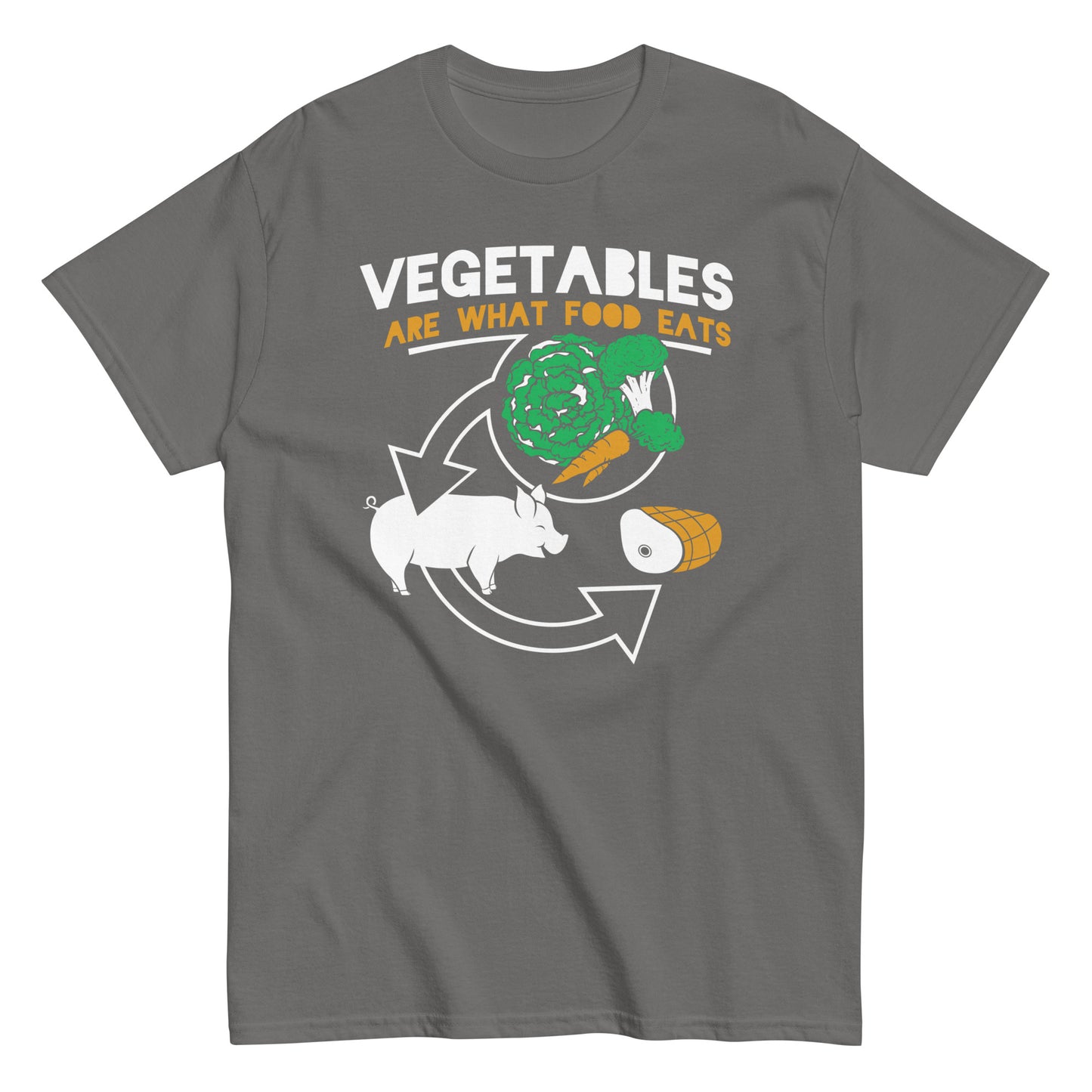 Vegetables Are What Food Eats Men's Classic Tee
