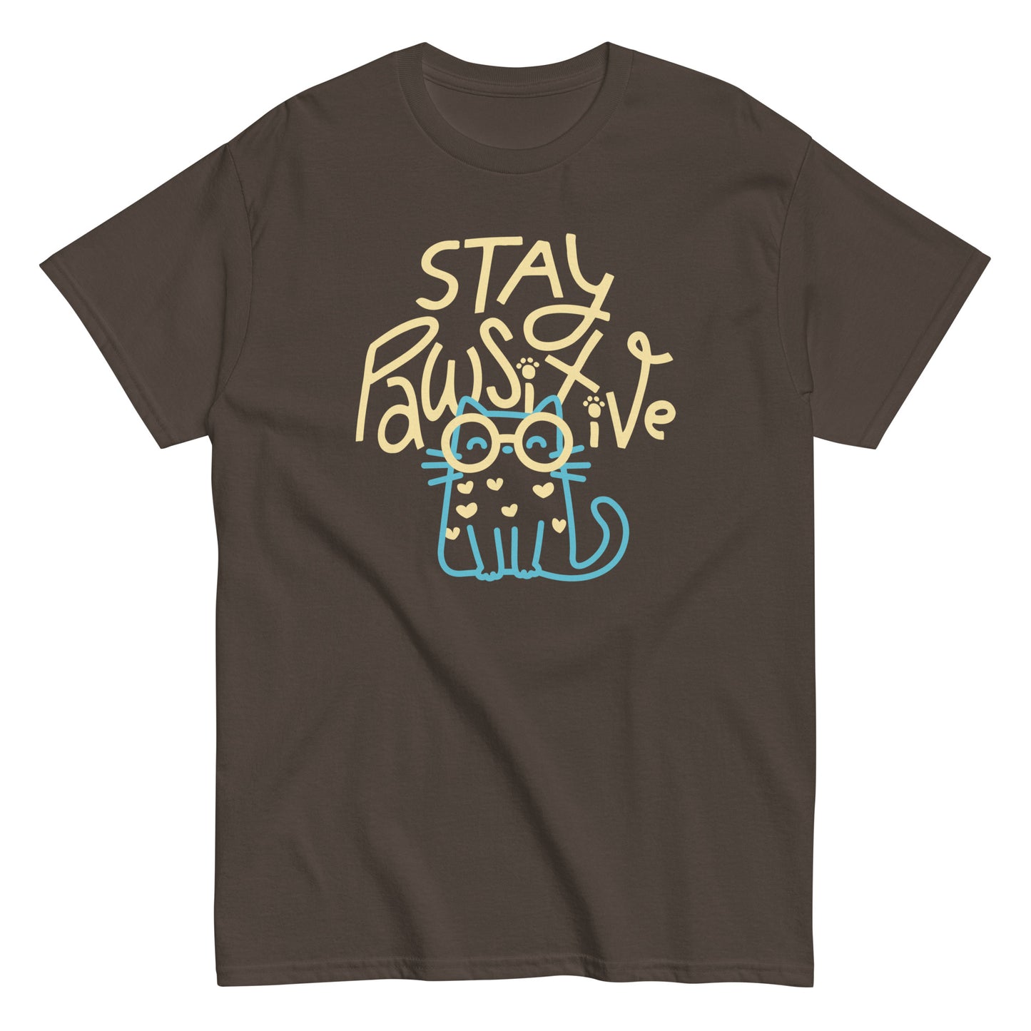 Stay Pawsitive Men's Classic Tee