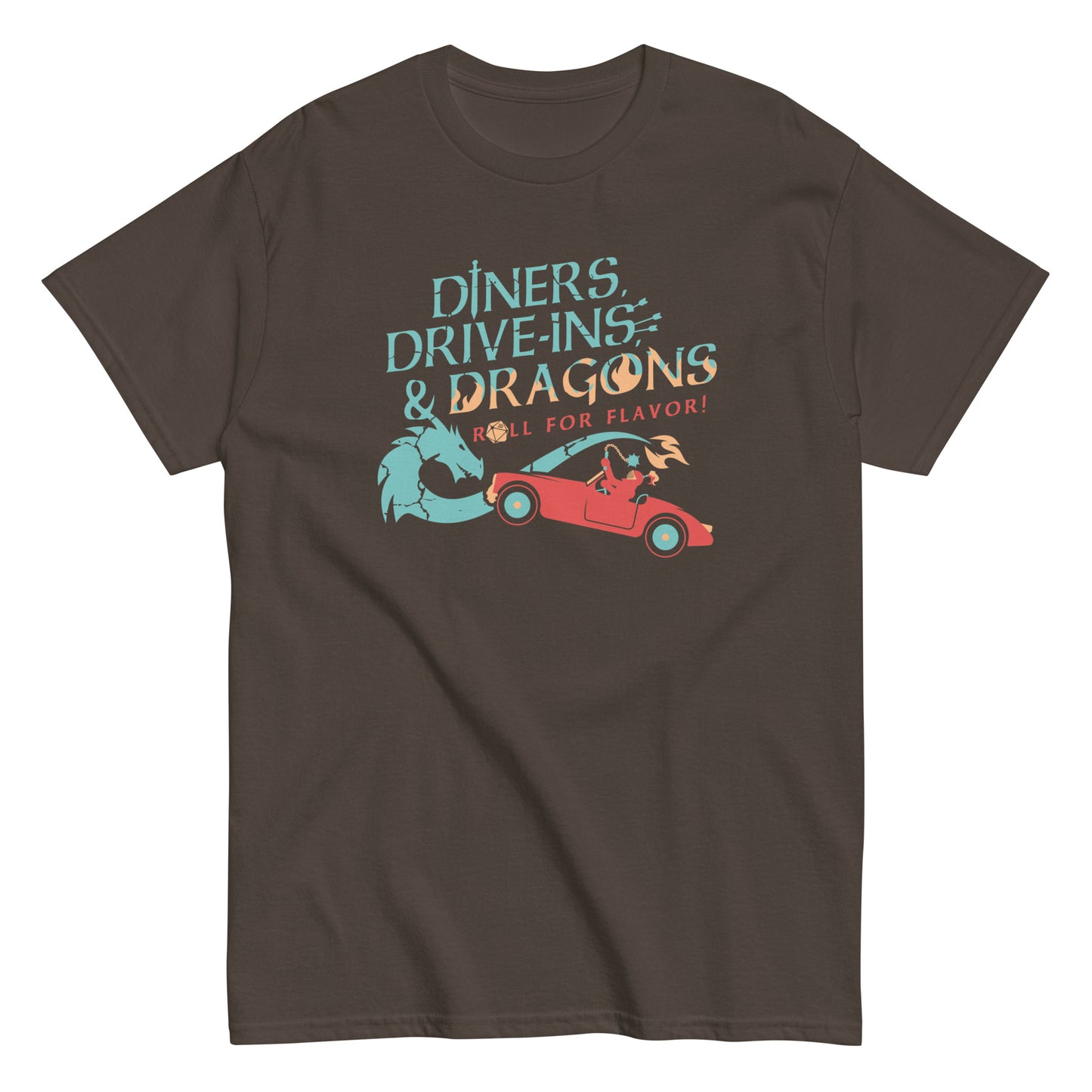 Diners, Drive-ins, & Dragons Men's Classic Tee