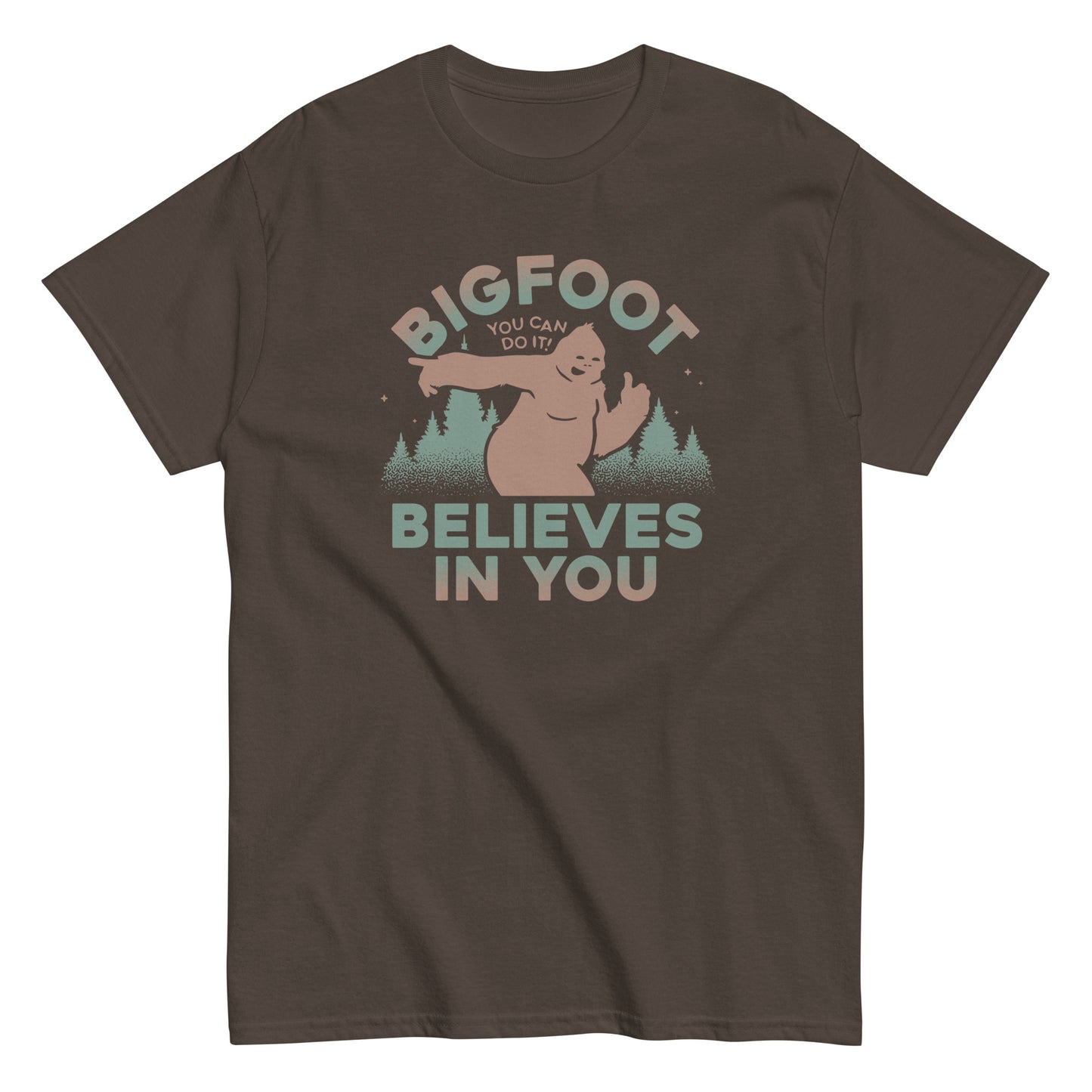 Bigfoot Believes In You Men's Classic Tee